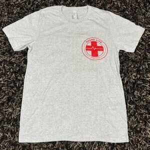 Apologia Shop Gaurd Life Tee T Shirt Gray Men’s Sz M New